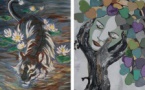 Exposition « Marilyn et Jacqueline, peaux de peinture » - Maison des Quartiers Sud - Bastia 