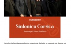 Répétition en public du concert hommage à Petru Guelfucci : "Sinfonicu Corsica" - Salle rouge - Portivechju