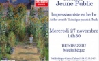 Micro-folie /Atelier jeune public : "Impressionniste en herbe" - Médiathèque - Bunifaziu 