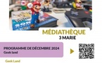 "Club geek"  - Médiathèque des 3 Marie - Aiacciu