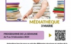 "Bébé lecteur" - Médiathèque des 3 Marie - Aiacciu
