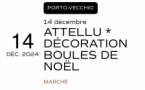 Atelier de décoration boules de noël - Office de Tourisme - Portivechju 