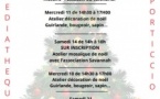 Atelier décoration de noël Guirlande, bougeoir, sapin - Médiathèque - Purtichju