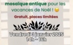 Atelier "mosaïque antique" - Musée d’archéologie de la Corse - Sartè