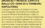 Musique du Monde "Mùsica, cantu è ballu cù i soni di u tamburu napulitanu"- Casa di e lingue - Bastia