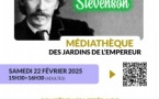 Conférence littéraire sur "Robert Louis Stevenson" animée par Raphaël Lahlou historien, biographe et écrivain - Médiathèque des Jardins de l’Empereur - Aiacciu
