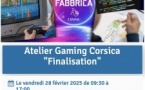 Atelier Gaming Corsica "Finalisation" - Médiathèque l'Animu - Portivechju