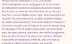 Restitution de résidence : "Etre au Monde et autres tentatives" par la  Compagnie S’évapore - L'Aria - Pioghjula