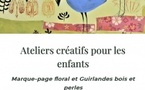 Ateliers créatifs pour les enfants : Marque-page floral avec Amélie Labbe - Parc de Saleccia - L'Isula