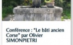 Conférence : “Le bâti ancien Corse” par Olivier Simonpietri - Café culturel "Tourner-les-pages" - Aiacciu