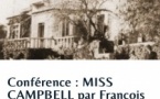 Conférence : “Miss Campbell" par François Quilichini - Café culturel "Tourner-les-pages" - Aiacciu