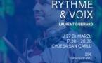 Masterclass "Rythme et Voix" animé par Laurent Gueirard - Eglise San Carlu - Bastia