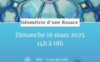 Atelier « Géométrie d'une Rosace » - MJC-Casa pà tutti - Santa Lucia di Portivechju