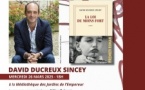 Rencontre littéraire avec David Ducreux Sincey autour de son dernier roman "La Loi du moins fort" proposée par Racines de ciel - Médiathèque des Jardins de l'Empereur - Aiacciu