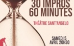 Théâtre : 30 improvisations en 60 minutes avec la Cie I Zinzi  - Théâtre Sant'Angelo - Bastia