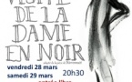 Spectacle "Le visite de la dame en noir" par l'atelier de théâtre dirigé par Paul Grenier - Salle des fêtes du Ruppione - Pitrusedda 