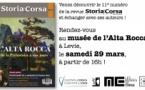 Présentation du 11e numéro de la revue Storia Corsa "L’Alta Rocca De la Préhistoire à nos jours" - Musée de l'Alta Rocca - Livia
