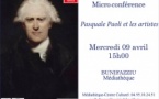 Micro-folie / Micro-conférence : "Pasquale Paoli et les artistes" - Médiathèque - Bunifaziu 