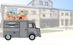 U tragulibru/bibliobus de la médiathèque de Castagniccia en tournée - U Prunu 