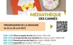 Fleur en papier de soie - Médiathèque des Cannes - Aiacciu