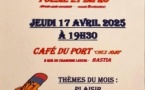 "Slam! ,Poésie et Impro", thème du mois : Plaisir, soif et destin - Café du port - Bastia