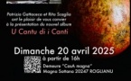 Set musical voix-piano de Patrizia Gattaceca et Marina Luciani : Présentation de l'album  "U cantu di i canti" - Demeure Casa Magna - Ruglianu