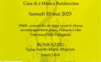 Récital lyrique de l'école de musique "A Casa di a Müsica Bunifazzina" - Église Saint Dominique - Bunifaziu