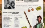 Sahel mélodies : Atelier Kess-kess (Fabrication d'un instrument de musique) suivi d'un concert aux sonorités Burkinabè - Point de suspension - Aiacciu