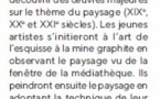 Atelier de découverte de pratique artistique "Paysage" animé par Janine Vittori et Anne-Marie Amoretti - Médiathèque Barberine Duriani - Bastia