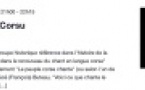 Concert : Canta U Populu Corsu  - CNCM VOCE / Auditorium de Pigna 