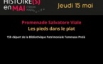 Histoire(s) en Mai, A storia vagabonda / Promenade Salvatore Viale, les pieds dans le plat - Départ de la bibliothèque Tommaso Prelà - Bastia