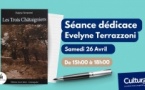 Rencontre / dédicace avec Evelyne Terrazzoni autour de son roman "Les Trois Châtaigniers" - Cultura - Aiacciu 