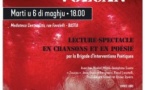 Lecture-spectacle en chansons et en poésie " Le Coeur du volcan" - Mediateca Centru Cità - Bastia