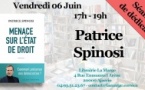 Dédicace de Patrice Spinosi autour de son livre "Menace sur l'état de droit" - Librairie La Marge - Aiacciu