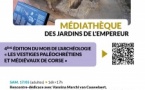 Rencontre-dédicace avec Vanina Marchi-Van Cauwelaert, maître de conférence en histoire médiévale à l'université de Corse, autour de son dernier ouvrage "Les lieux de mémoire de la Corse médiévale" - Médiathèque des Jardins de l’Empereur - Aiacciu