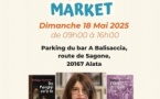 Spring market / Rencontre avec Philippa Santoni autour de ses ouvrages "L’Ora di i tonti" et "Da Parighji sin'à tè" - Parking du bar A Balisaccia - Alata