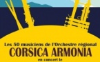 Concert des 50 musiciens de l'Orchestre régional "Corsica Armonia" - Église - Ulmetu