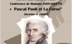 Conférence « Pascal Paoli et la Corse » animée par Madame Avon-Soletti -  Salle de l'école - A Curbaghja