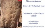 Micro-folie / Micro-conférence sur les trésors de l’Archéologie corse - Médiathèque - Bunifaziu 