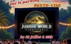 Projection Plein air / Resto-Ciné "Jurassic World Renaissance" - Cinéma l'Alba - Corti