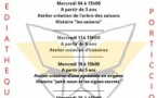 Atelier création de l'arbre des saisons / Histoire "les saisons - Médiathèque - Purtichju