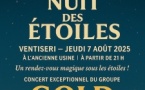 Nuit des étoiles / Concert du groupe "Gold" - Ancienne usine - Vintisari