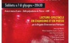 "Le Cœur Volcan" : Lecture-spectacle en chansons et en poésie par la Brigade d’Interventions Poétiques - Salle polyvalente de Piazza - Luri