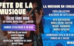 Fête de la musique avec : Canturia di San'Roccu, Joseph Carboni, Francois Lanzi, Julien Leca, animateur de chant, Michel Pradi - Eglise Saint Roch - Aiacciu