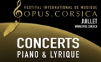Festival "Opus Corsica" - Aiacciu / Zonza / Bunifaziu /Lecci / Portivechju / Bastia