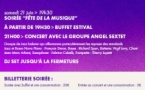 Festival "Lisula CineMusica" / Soirée Fête de la musique : concert avec le groupe Angel Sextet et DJ Set  - Cinéma Le Fogata - L'Isula