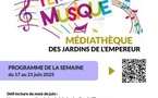 Animation musicale - Médiathèque des Jardins de l’Empereur - Aiacciu