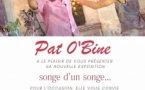 Vernissage de l'exposition de l'artiste Pat O'Bine : "Songe d'un songe" - Cour de la Citadelle Miollis - Aiacciu