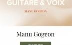 Solo guitare et voix avec Manu Gogeon - Casa santini - Portivechju