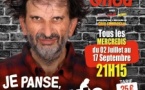 Spectacle d'Éric Fraticelli “Je panse donc je suis” avec Jean‑François Perrone alias Jeffou le Gnou - Théâtre de plein air Usine à liège - Portivechju
